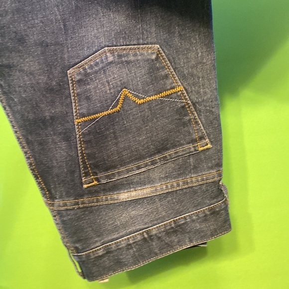 Perfect Shape GUESS mens jeans 31x31 bootcut blue denim designer jeans - Picture 7 of 9